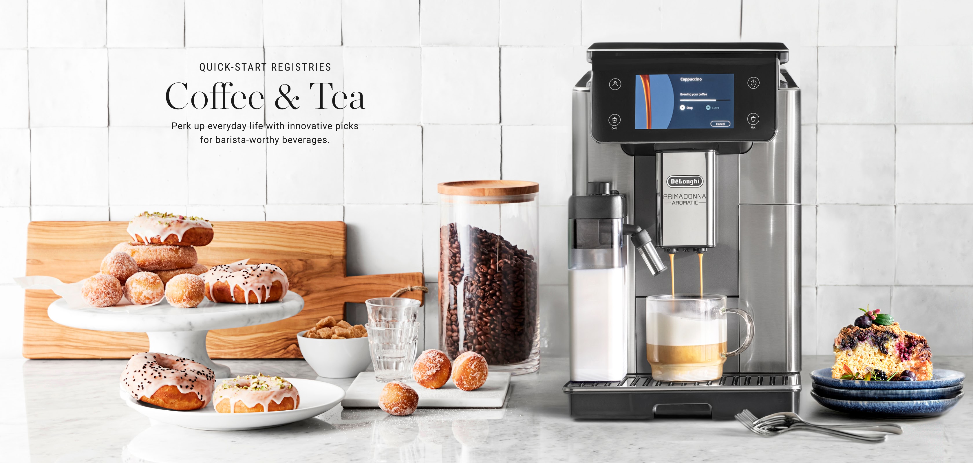 Quick-Start Registries - Coffee & Tea