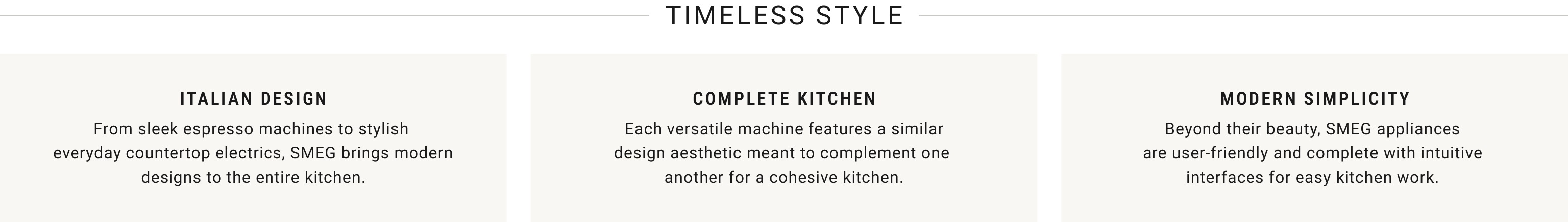 Timeless Style