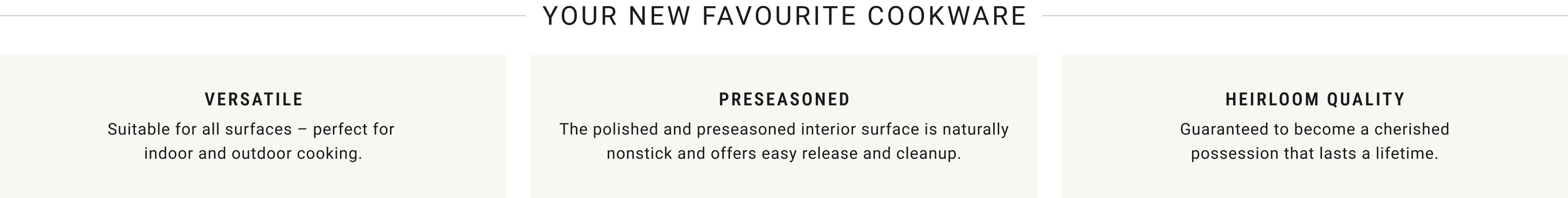 Your New Favorite Cookware