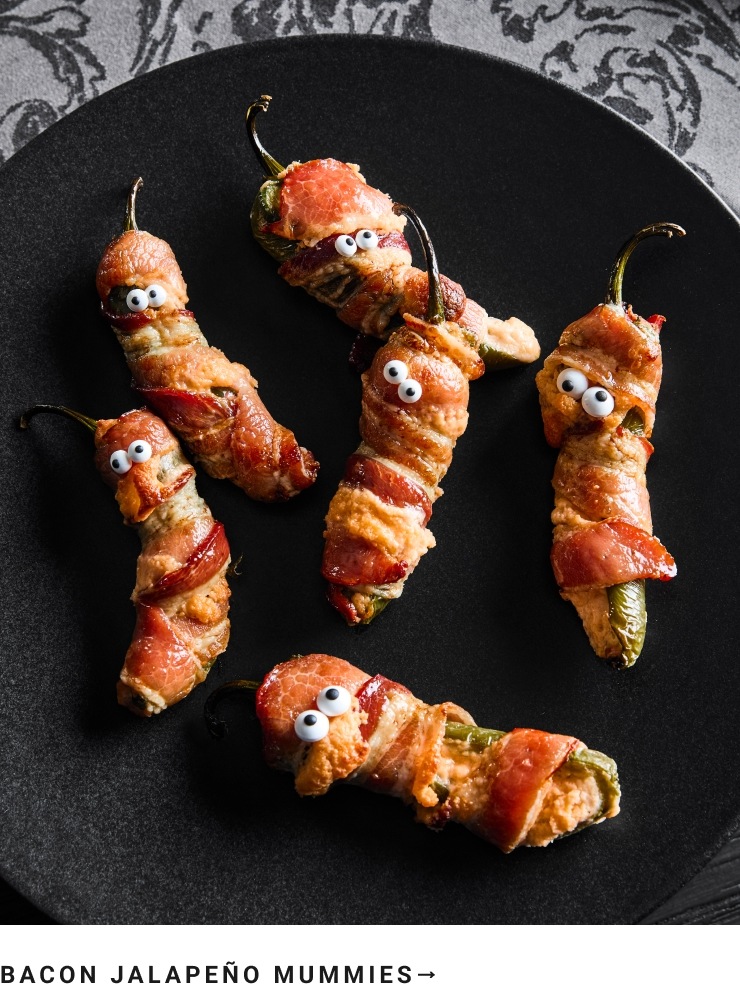Bacon Jalape&ntilde;o Mummies