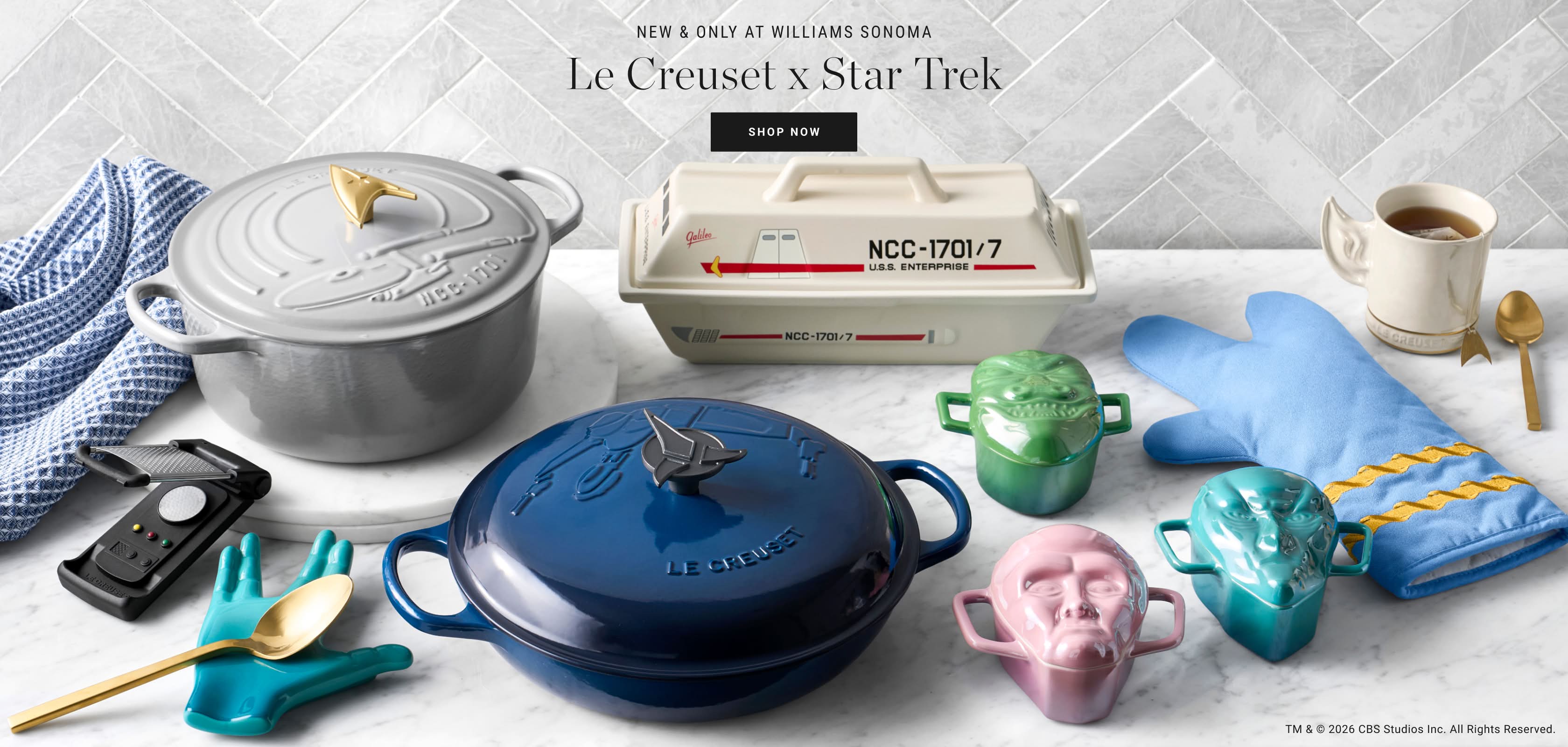 Shop Le Creuset x Star Trek