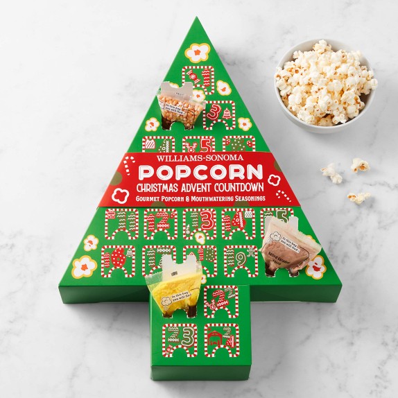 Christmas Popcorn Advent Calendar | Williams Sonoma
