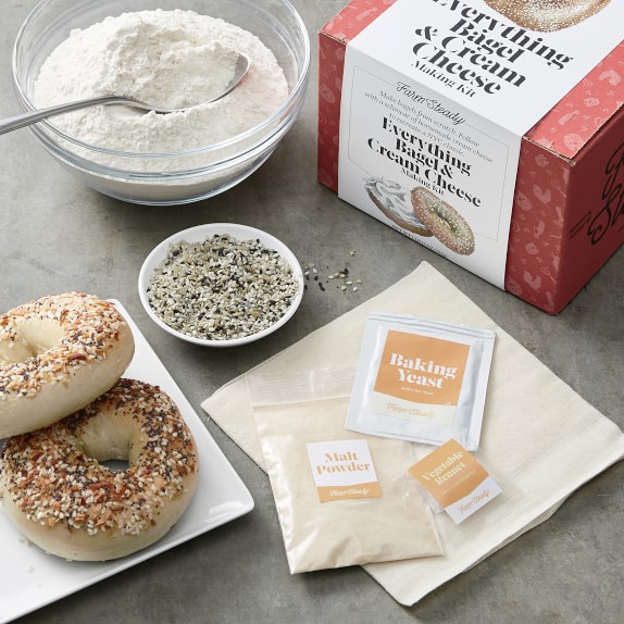 bagel and cream cheese making kit