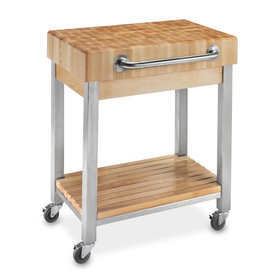 boos butcher block kitchen cart