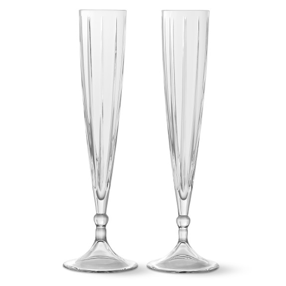 Mixed Dorset & Fiore Champagne Flutes, Set of 4