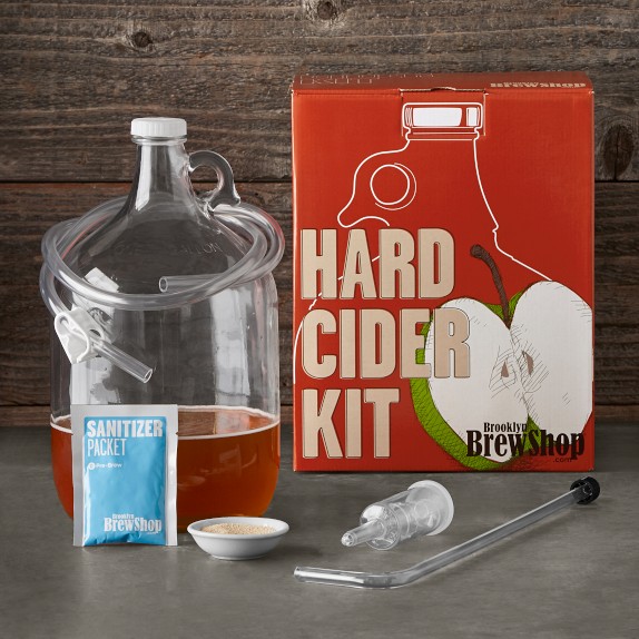 Homebrew Kit - Beer Bottles, Kettle, Digital Thermometer, and Spoon