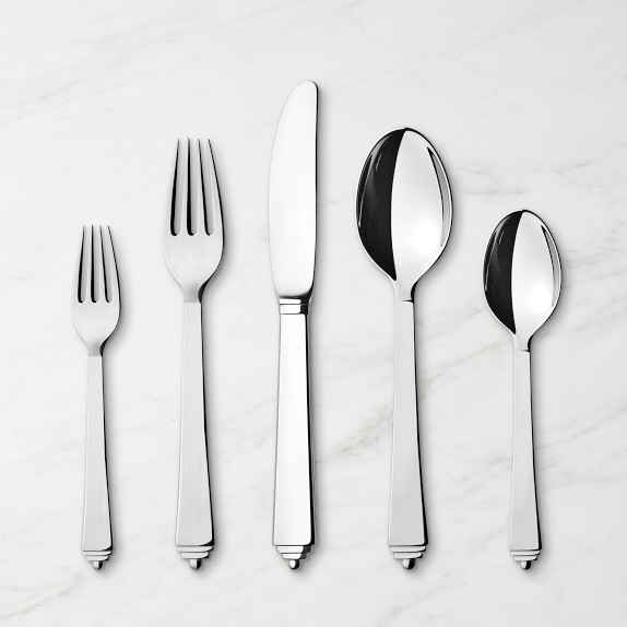 Georg Jensen Arne Jacobson 5-Piece Flatware Set Giftbox | Williams