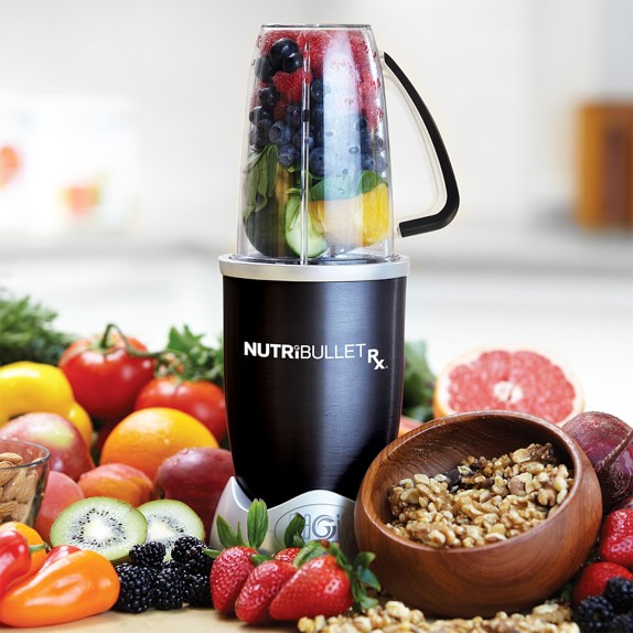 NutriBullet NBR-0801 24oz Gray 3-Piece Personal Blender Set With 600W Motor  Base