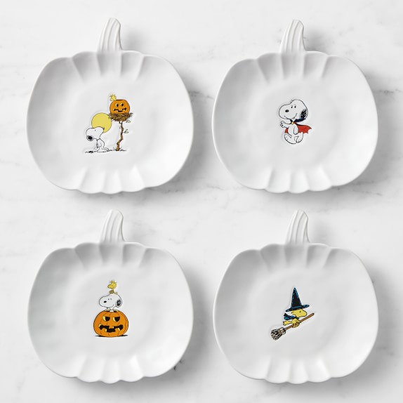 PEANUTS™ Halloween Salad Plates, Set of 4 | Williams Sonoma