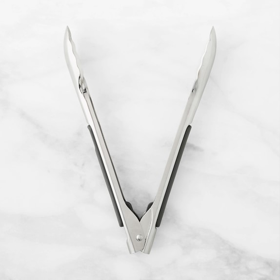 Williams Sonoma Signature Stainless Steel Locking Tongs