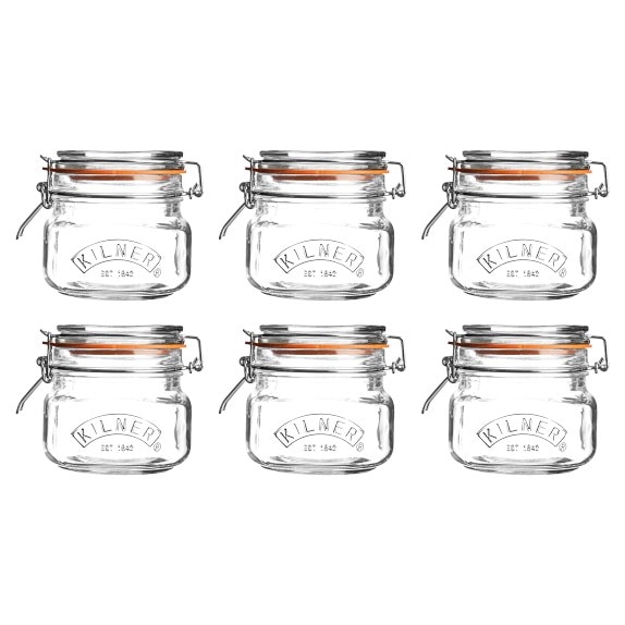 Kilner® 2.4 Oz Clip Top Square Spice Jar