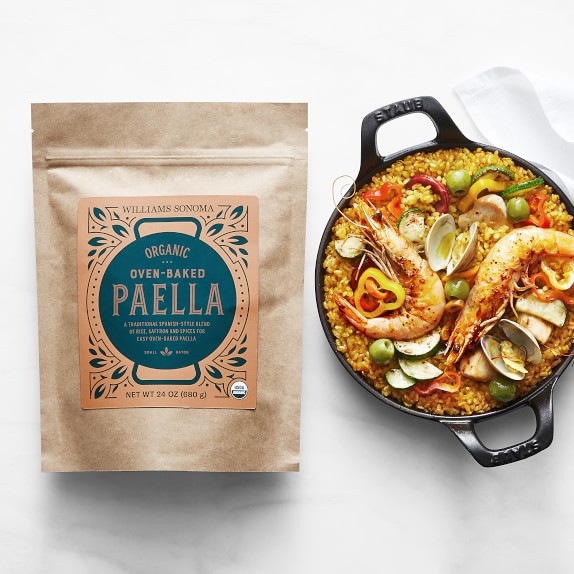 Spanish Paella Gift Set + Paella Pan, Food Gift Set