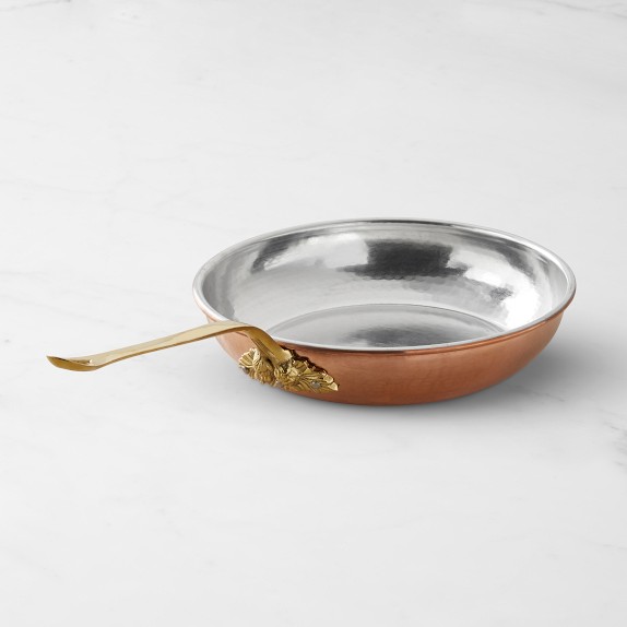 Mauviel M'150 S Copper Sauce Pan With Lid 1.9-qt and Frying Pan