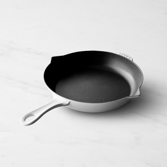 Staub Cast Iron Frying Pan in 10 and 12 Sizes, 6 Colors, Made in France  on Food52