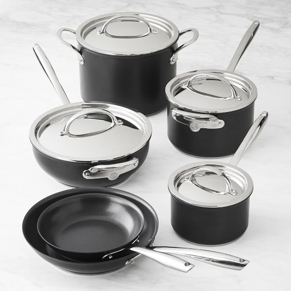 All-Clad Essentials Nonstick Cookware Set · 10 Piece Set
