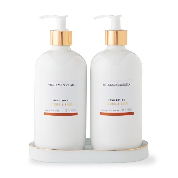 Home Fragrance 3-Piece Hand Soap & Lotion Set, Cedar & Cardamom