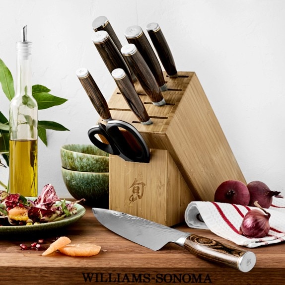 8pc Kitchen Knife Set Chef Knives Stainless Steel Sharpener Cutting Board  Kit