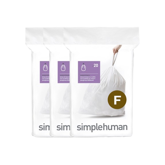 simplehuman™ (J) Custom Fit Trash Can Liners