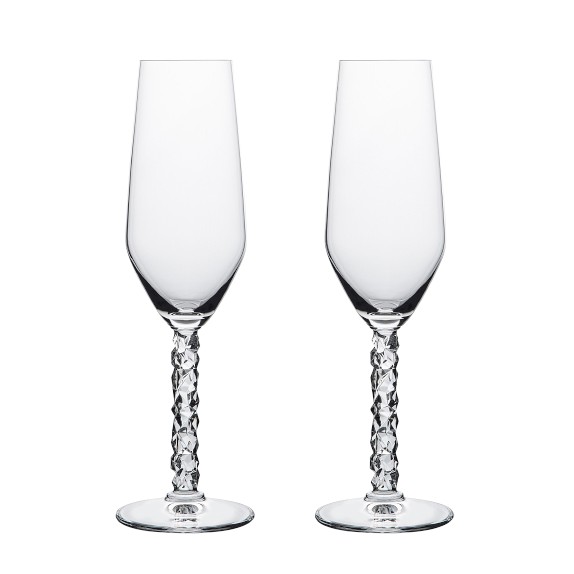 Mixed Dorset & Fiore Champagne Flutes, Set of 4