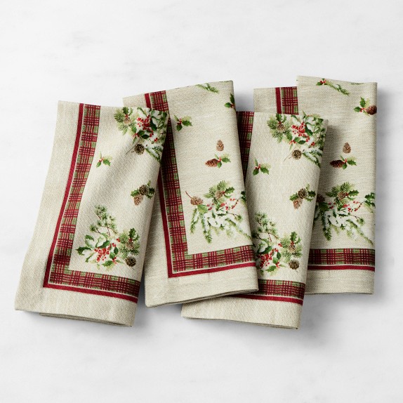 Williams-Sonoma - Holiday 2016 Great Gifts - Peace & Joy Holiday Towels,  Set of 2