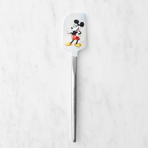 NWT Disney Parks Best Of Mickey Silicone Spatula Hand Glove Wooden Handle