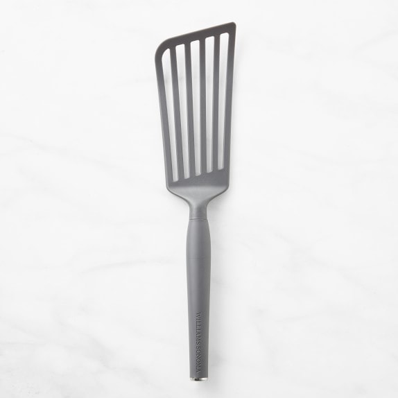 Williams Sonoma Stainless-Steel Silicone Slotted Food Turner + Spatula