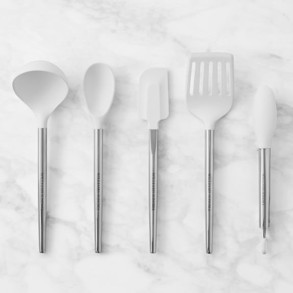 Silicone Spatulas / Stainless Steel, Set of 3-2993