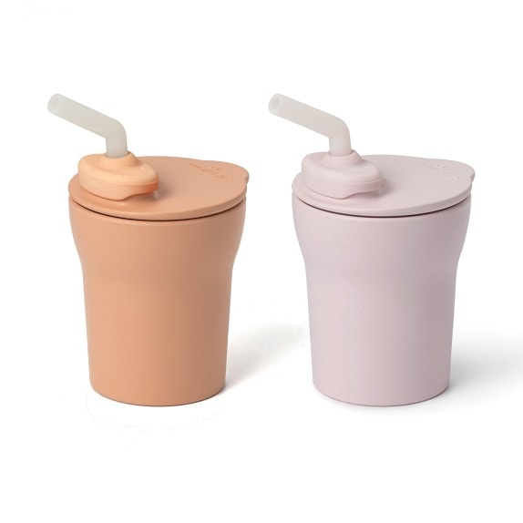  Beaba Straw Sippy Cup, Sippy Cup with Removable Handles, Sippy  Cup with Straw, Baby Straw Cup, Toddler Cup, Toddler Straw Cups, 8+ months,  10 oz, Rose : Baby