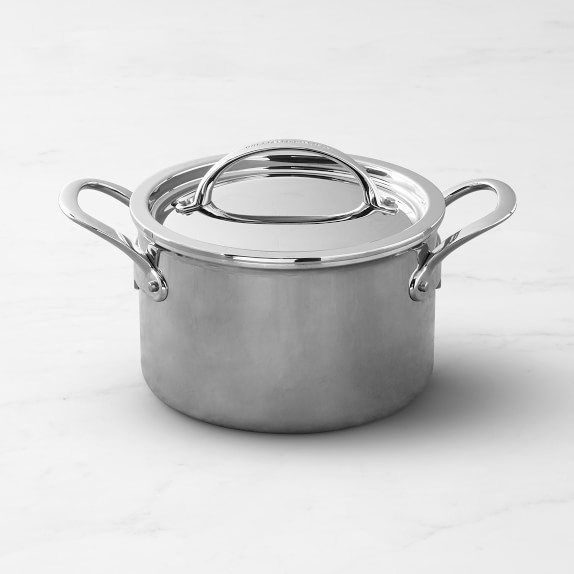 D5 Stainless Polished 5-ply Bonded Cookware, 4 Quart Pot