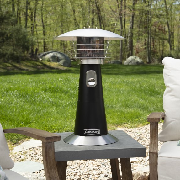 Stainless Steel Pole Mounted Infrared Patio Heater | Williams Sonoma