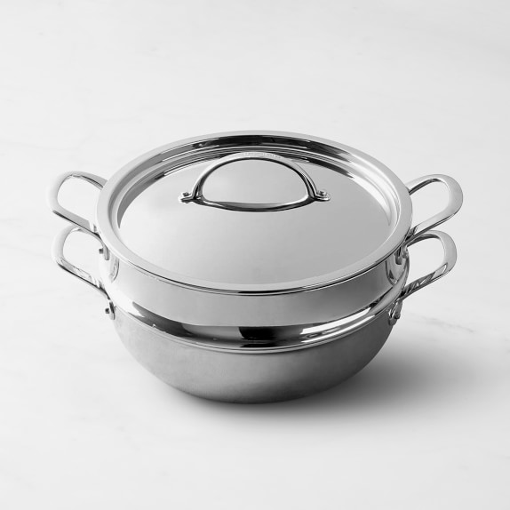 Williams-Sonoma - October 2016 Catalog - All-Clad d5 Stainless-Steel  Steamer Set, 3-Qt.