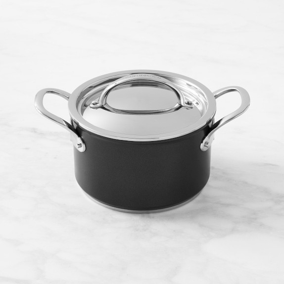 Cedilis 1 Quart Cast Iron Basting Pot with Handle, Heavy Duty Construction  Sauce Pot for Grilling and Oven, Black