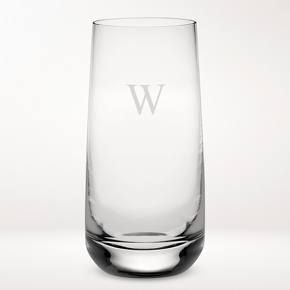Monogram Beer Can Glasses - Set of 4 – Classic Prep Monograms