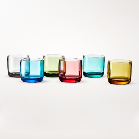 DuraClear® Tritan Margarita Glasses - Set of 6 - Multicolored, Cocktail  Glasses