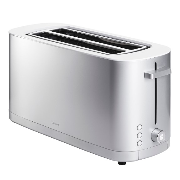  Breville BTA830XL Die-Cast Smart Toaster 4-Slice Long Slot  Toaster, Brushed Stainless Steel: Home & Kitchen
