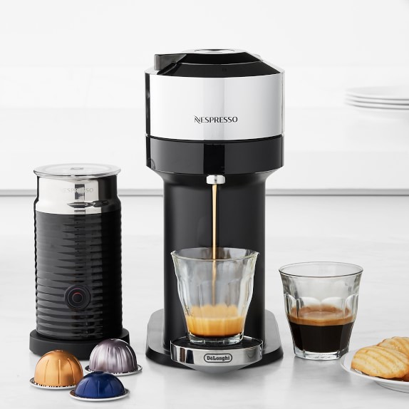 Nespresso Vertuo Next Espresso Machine by DeLonghi with Aeroccino - Gr –  Whole Latte Love