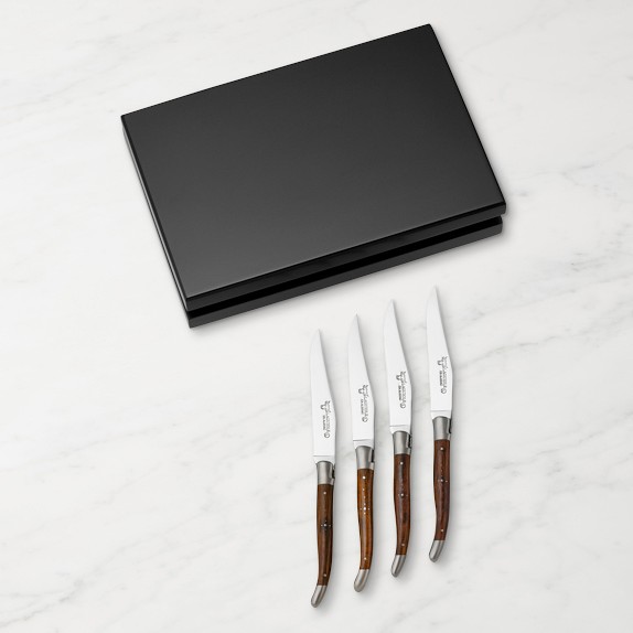 Wüsthof Ikon 1060560601, 6-piece steak knife set leather sheath