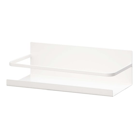 Yamazaki Home Plate Under Shelf Storage Rack - White