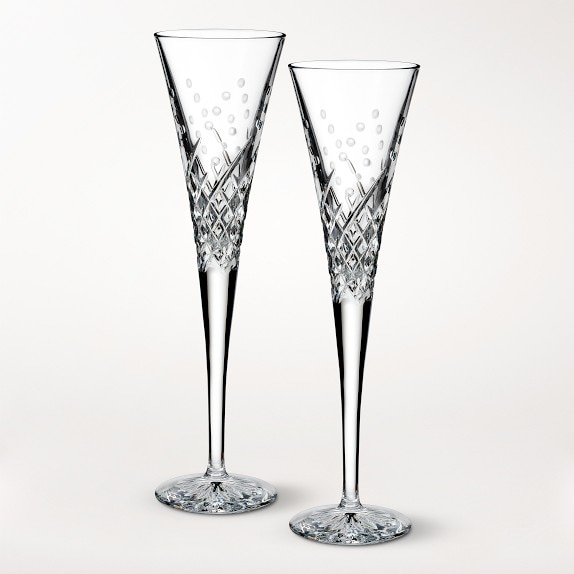 Mixed Dorset & Fiore Champagne Flutes, Set of 4