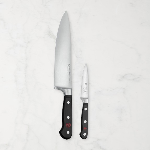 WÜSTHOF Classic IKON 8-Inch Chef's Knife, Black : Home