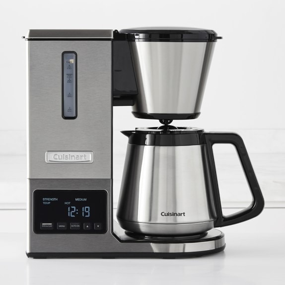 CUISINART Coffee Grinder, Electric Burr One-Touch Automatic Grinder  with18-Position Grind Selector, Stainless Steel, DBM-8P1
