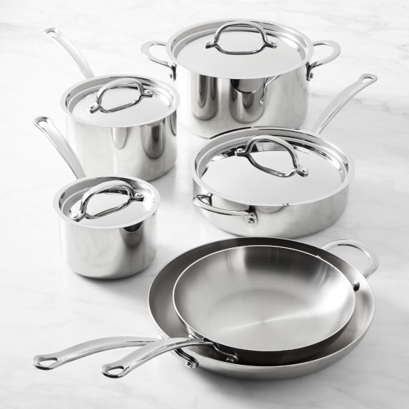 Williams Sonoma Signature Thermo-Clad™ Stainless-Steel Sauté Pan