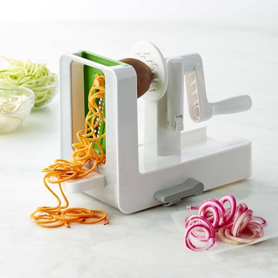 W200105 Paderno World Cuisine Spirooli Spiral and Curly Fry Maker