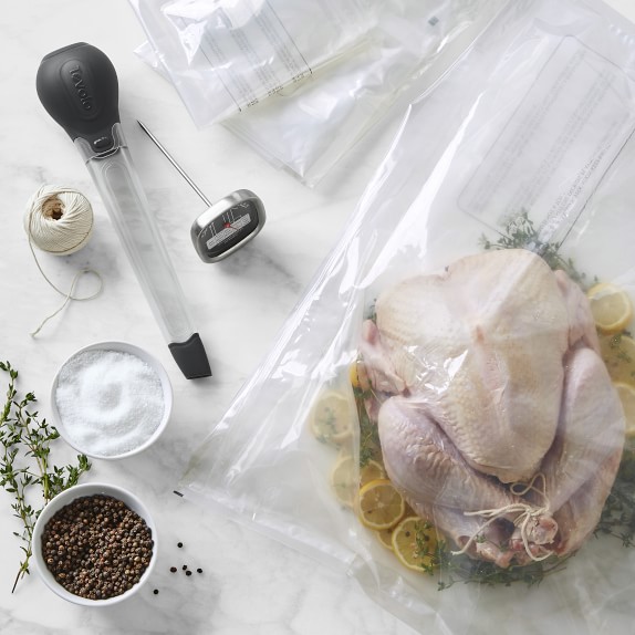 Williams Sonoma Autumn Fruit & Spice Turkey Brine with Brining