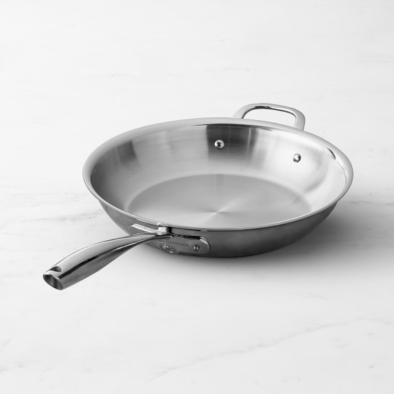 Just bought an All-Clad D5 Stainless Steel frying pan for the first time.  Just cooked eggs in it and they slid right out. Wish us luck! :  r/BuyItForLife