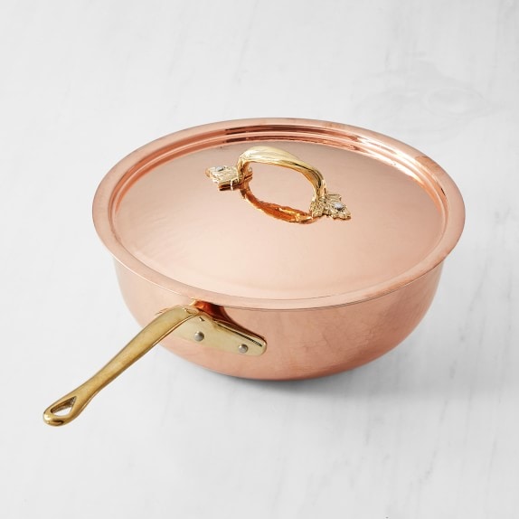 Ruffoni Opus Cupra 4.25 qt Copper Covered Chef Pan