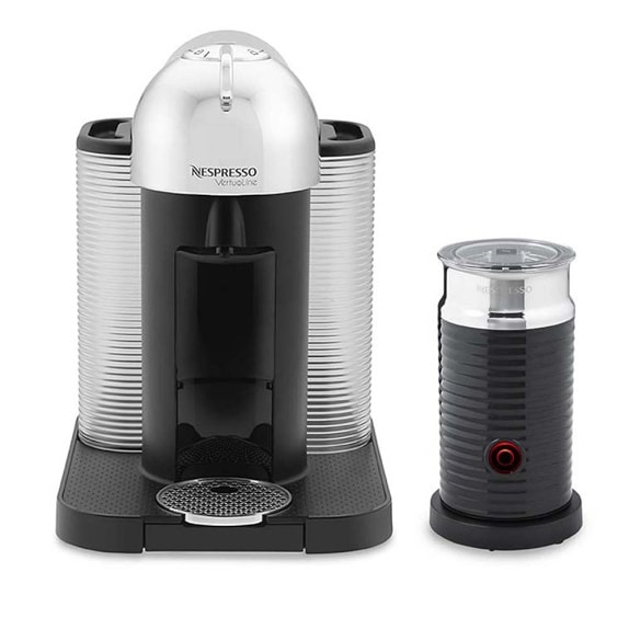 Nespresso Essenza Mini Espresso Machine by Breville with Aeroccino Milk  Frother