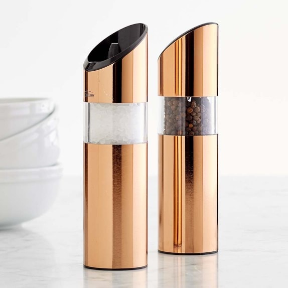 Williams Sonoma Rechargeable Electric Salt & Pepper Mill