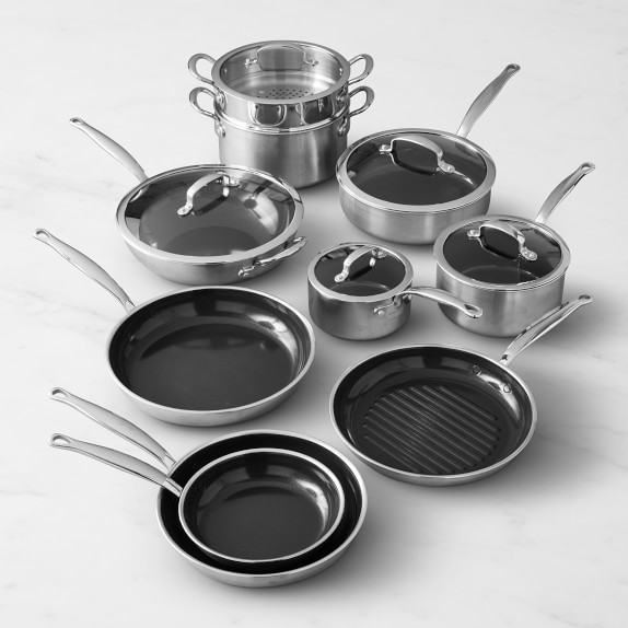 Calphalon Elite Nonstick 15-Piece Cookware Set  Cookware set, Pots and  pans sets, Cookware sets