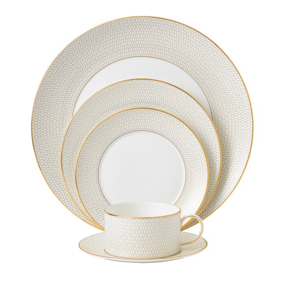 Wedgwood Hibiscus 5-Piece Dinnerware Set | Williams Sonoma